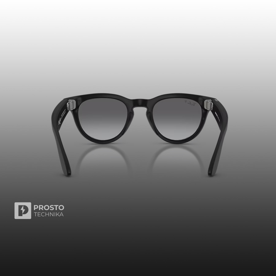 Ray-Ban Headliner (Gen 2) Матовый Чёрный с Градиентно-Графитовыми Линзами (Графит)